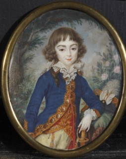 Portrait of Alexander Ivanovich Ribeaupierre (1781-1865) as Child.