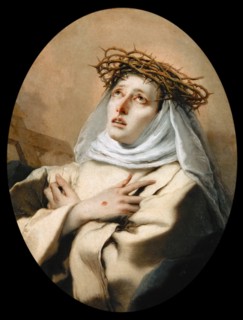 Saint Catherine of Siena.