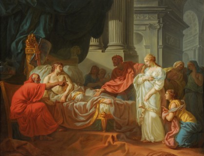 Erasistratus Discovering the Cause of Antiochus' Disease.