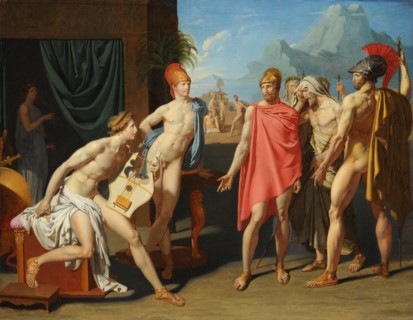 Achilles Receiving the Ambassadors of Agamemnon.