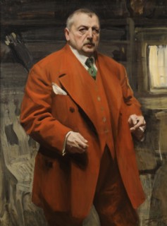 Self-portrait in Red.