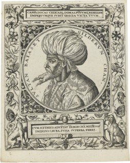Portrait of Sultan Bayezid I.