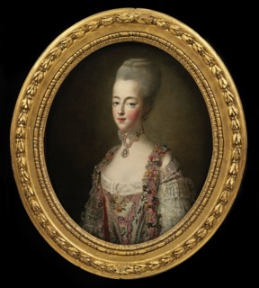 Portrait of Queen Marie Antoinette of France (1755-1793).