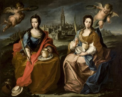 Saints Justa and Rufina.