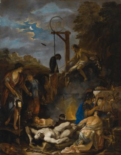 The Witches' Sabbath by Moonlight.