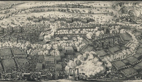 Tercio. Detail of the Battle of Lützen, 1632.