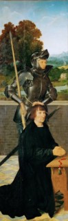Saint George and Donor (Winged Altar, Left Panel).