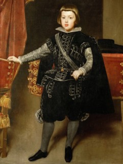 Portrait of Infant Balthasar Charles (1629-1646).