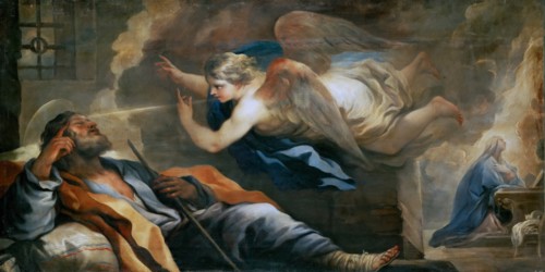 The Dream of St. Joseph.