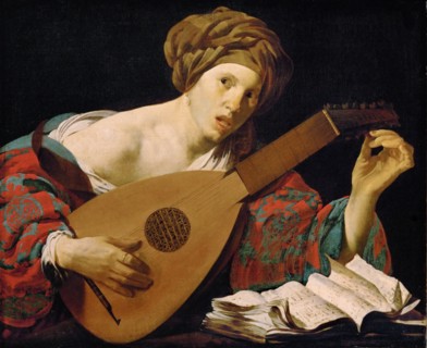 The Lute Player.