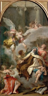 The Vision of Saint Teresa of Ávila.
