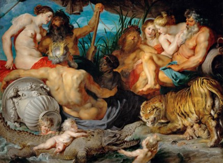 The Four Rivers of Paradise (The Four Continents).