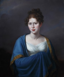 Portrait of Countess Sofia Petrovna Lobanova-Rostovskaya (1798-1825), née Lopukhina.