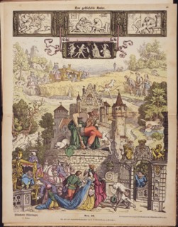 Illustration to Puss in Boots by Ch. Perrault.