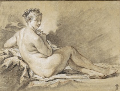 Study of a Female Nude, 1740.