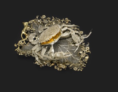Box in the Shape of the Crab, 1740-1750s.