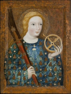 Saint Catherine, 1360-1364.
