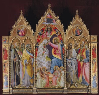The Coronation of the Virgin, Early 15th cen..