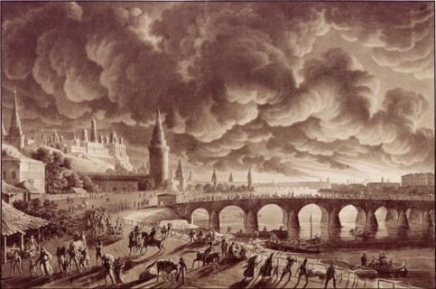 The Fire of Moscow, 1812, 1813.