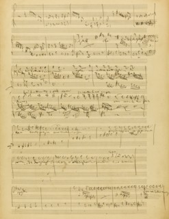 The autograph manuscript: Falstaff, opera in three acts, 1894.