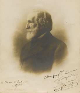 Portrait of the Composer Giuseppe Verdi (1813-1901), 1900.