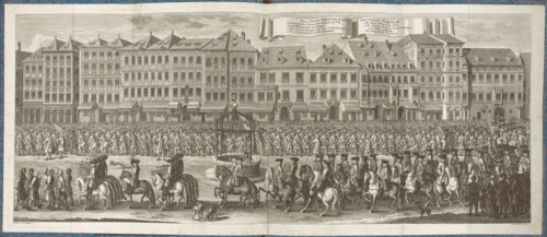 The Oath of Allegiance to Charles VI, as Count of Styria on 6 July 1728, 1740.