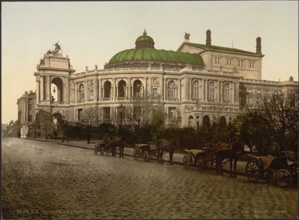Odessa Opera and Ballet Theater, 1890-1900.