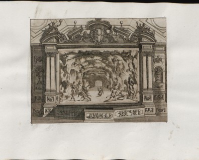 Caves of the Underworld. Opera Fedra incoronata by J. C. Kerll on 24 September 1662 in Munich, 16