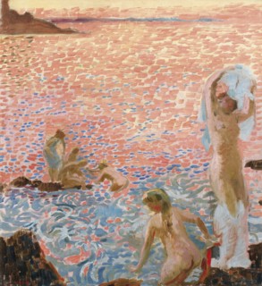 Bathers at Dusk (Baigneuses au Crépuscule), 1912.