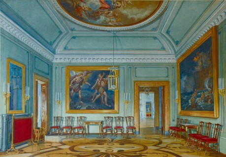 Antechamber at the Gatchina Palace, 1880.