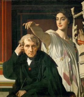 Luigi Cherubini and the Muse of Lyric Poetry, 1842.