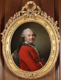 Portrait of Robert Benêt de Montcarville (1698-1771), ca 1770.