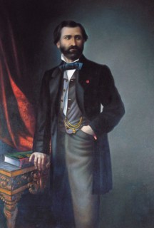 Portrait of the Composer Giuseppe Verdi (1813-1901), 1858.