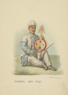 Tatar Man of 1830 (From the series Clothing of the Russian state), 1869.
