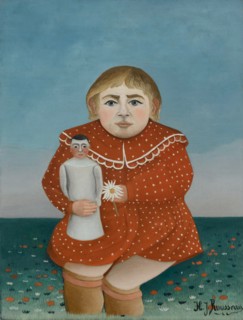 Child With A Doll, ca 1904.