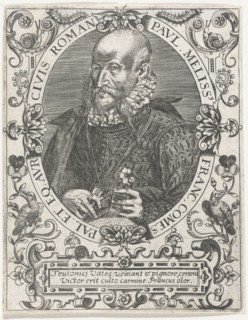 Portrait of Paul Melissus (1539-1602), c. 1598.