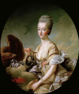 Portrait of Queen Marie Antoinette (1755-1793) als Hebe, 1773.