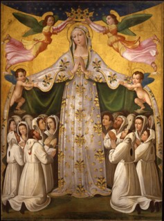 Madonna della Misericordia (Madonna of Mercy), c. 1527.