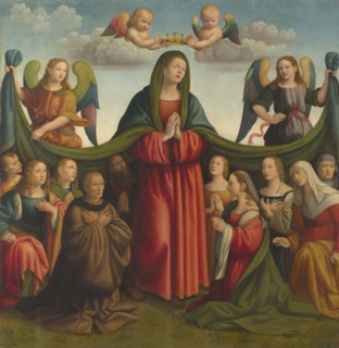 Madonna della Misericordia (Madonna of Mercy), 1510-1515.