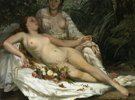The Bathers (Les Baigneuses), 1858.