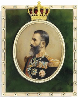 Portrait of King Carol I of Romania (1839-1914), .