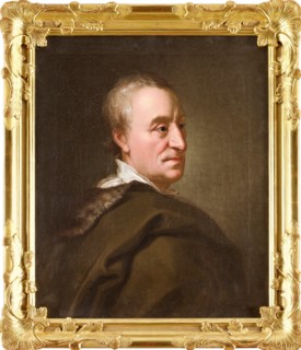 Portrait of Christopher Polhem (1661-1751), .