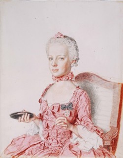 Marie Antoinette, Archduchess of Austria, 1762.