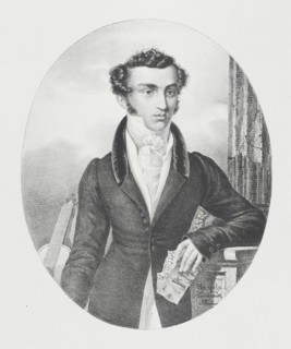 Portrait of the Composer and Poet Nicholai Alexandrovich Korsakov (1800-1820), 1820.