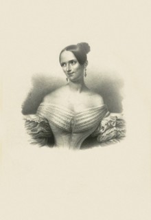 Portrait of the opera soprano Sophie Löwe (1812-1866), c. 1840.