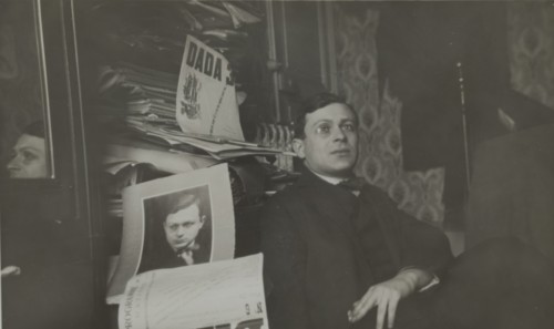 Portrait of Tristan Tzara, c. 1920.