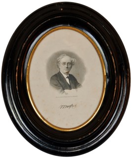 Portrait of the poet Fyodor Ivanovich Tyutchev (1803-1873), Second Half of the 19th cen.