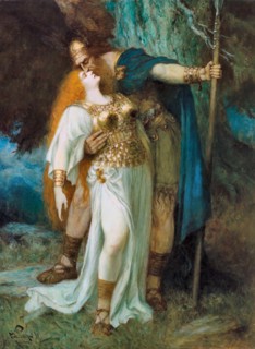 Wotan's farewell to Brunhilde. (Leb wohl, Du kühnes, herrliches Kind!).