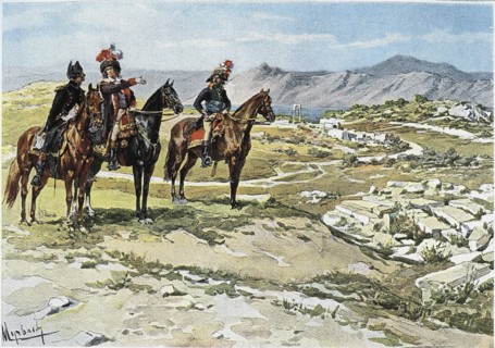 General Chabot before the battle of Nicopolis, 1798, 1894.