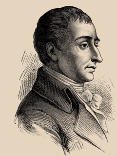 Portrait of the mathematician Joseph-Louis Lagrange (1736-1813).